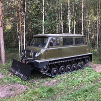 Узола ЗВМ-24111 гусеничный снегоболотоход со звенчатыми гусеницами, фото 3 Узола ЗВМ-24111 гусеничный снегоболотоход со звенчатыми гусеницами, фото 3
