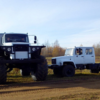 АРХИВ / "Сивер" ЗВМ-39082 4x4 колесный снегоболотоход на сельскохозяйственных шинах, фото 7 АРХИВ / "Сивер" ЗВМ-39082 4x4 колесный снегоболотоход на сельскохозяйственных шинах, фото 7