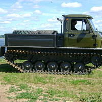 Узола ЗВМ-24111 гусеничный снегоболотоход со звенчатыми гусеницами, фото 5 Узола ЗВМ-24111 гусеничный снегоболотоход со звенчатыми гусеницами, фото 5