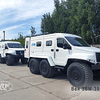 ЗВМ-39083 "Вея" (6x6) колесный снегоболотоход ООО ЗВМ ЗВМ-39083 "Вея" (6x6) колесный снегоболотоход ООО ЗВМ