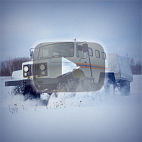 ЗВМ-39083 ВЕЯ 6х6 колесный снегоболотоход на ШНД 1300х700мм с одноосным прицепом ЗВМ-39083 ВЕЯ 6х6 колесный снегоболотоход на ШНД 1300х700мм с одноосным прицепом