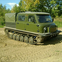 Узола ЗВМ-2412 гусеничный снегоболотоход со звенчатыми гусеницами, фото 9 Узола ЗВМ-2412 гусеничный снегоболотоход со звенчатыми гусеницами, фото 9